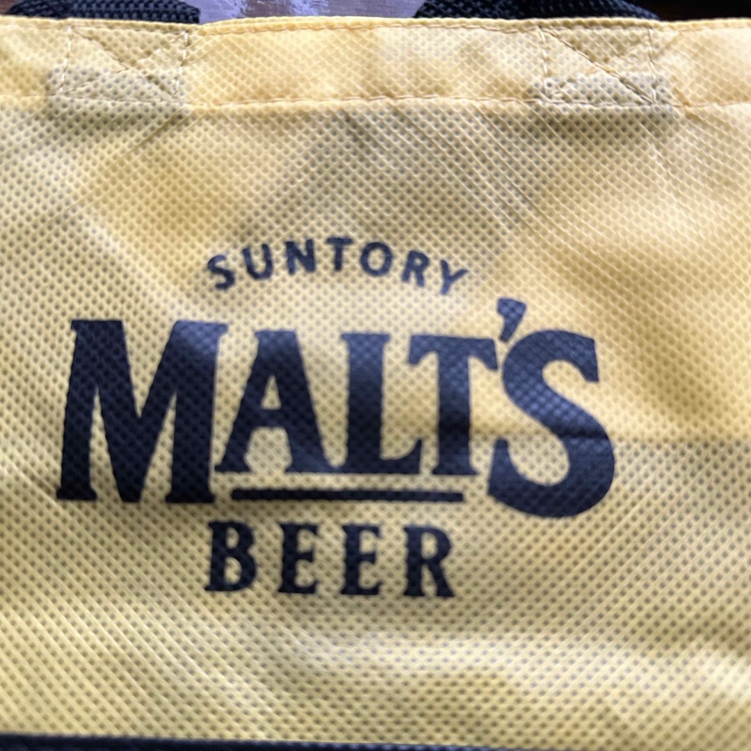 サントリー(サントリー)のSUNTORY MALT'S BEER不織布トートバッグ新品未使用6つセットです レディースのバッグ(トートバッグ)の商品写真