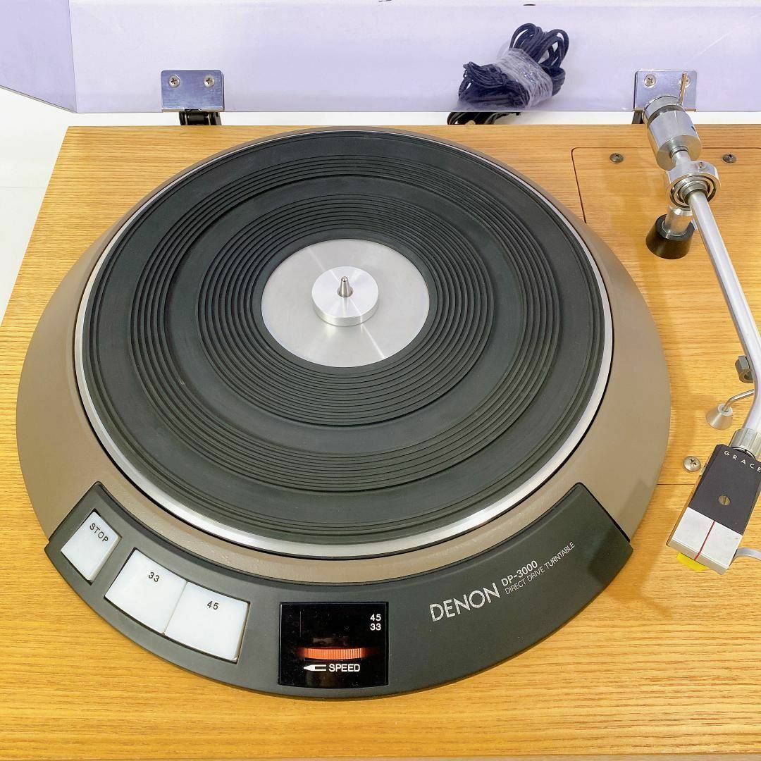 DENON - 【銘機・動作良好】DENON レコードプレーヤー DP-3000 DENON - 【銘機・動作良好】DENON レコードプレーヤー DP-3000