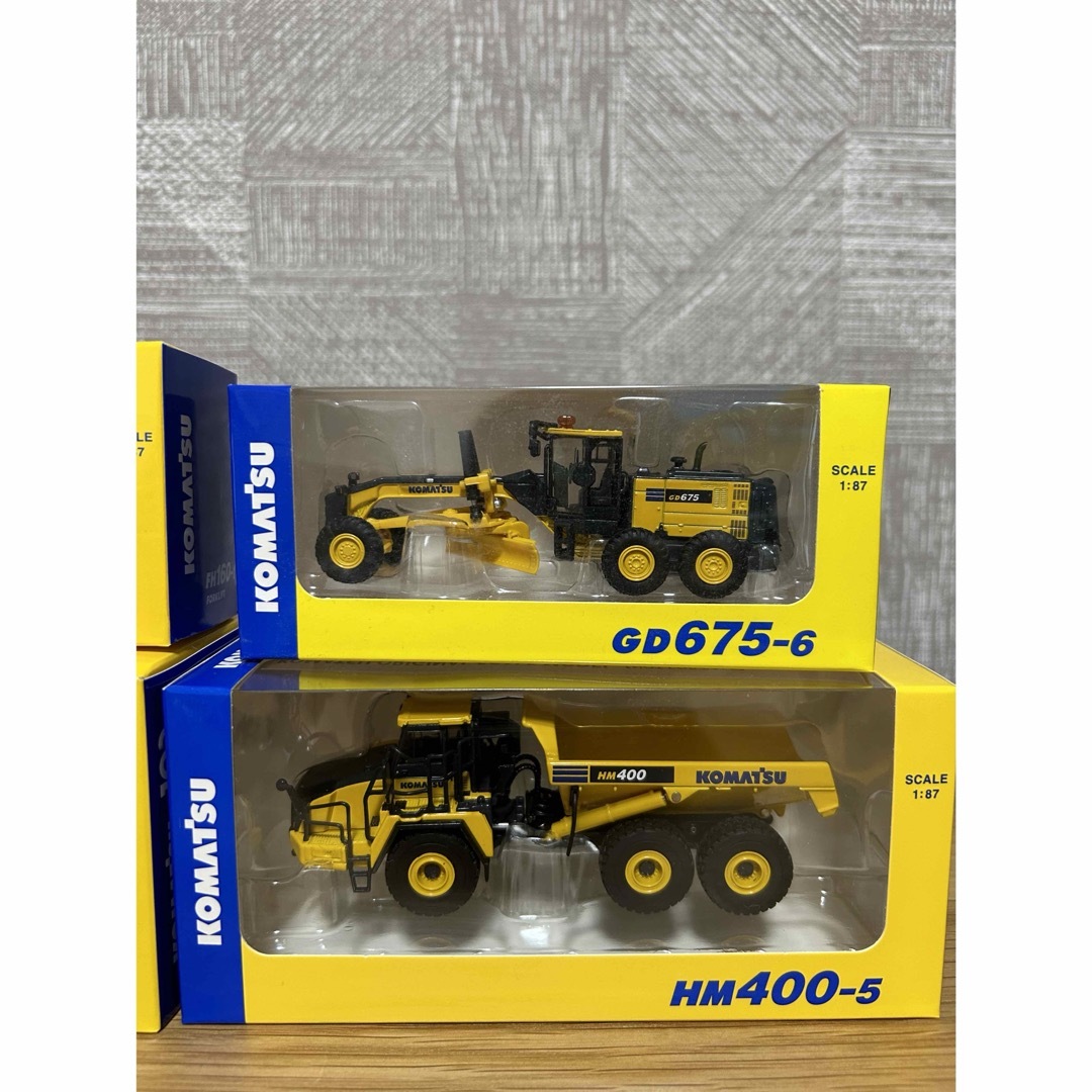 コマツオリジナルミニチュア(非売品) KOMATSU コマツオリジナルミニチュア(非売品) KOMATSU