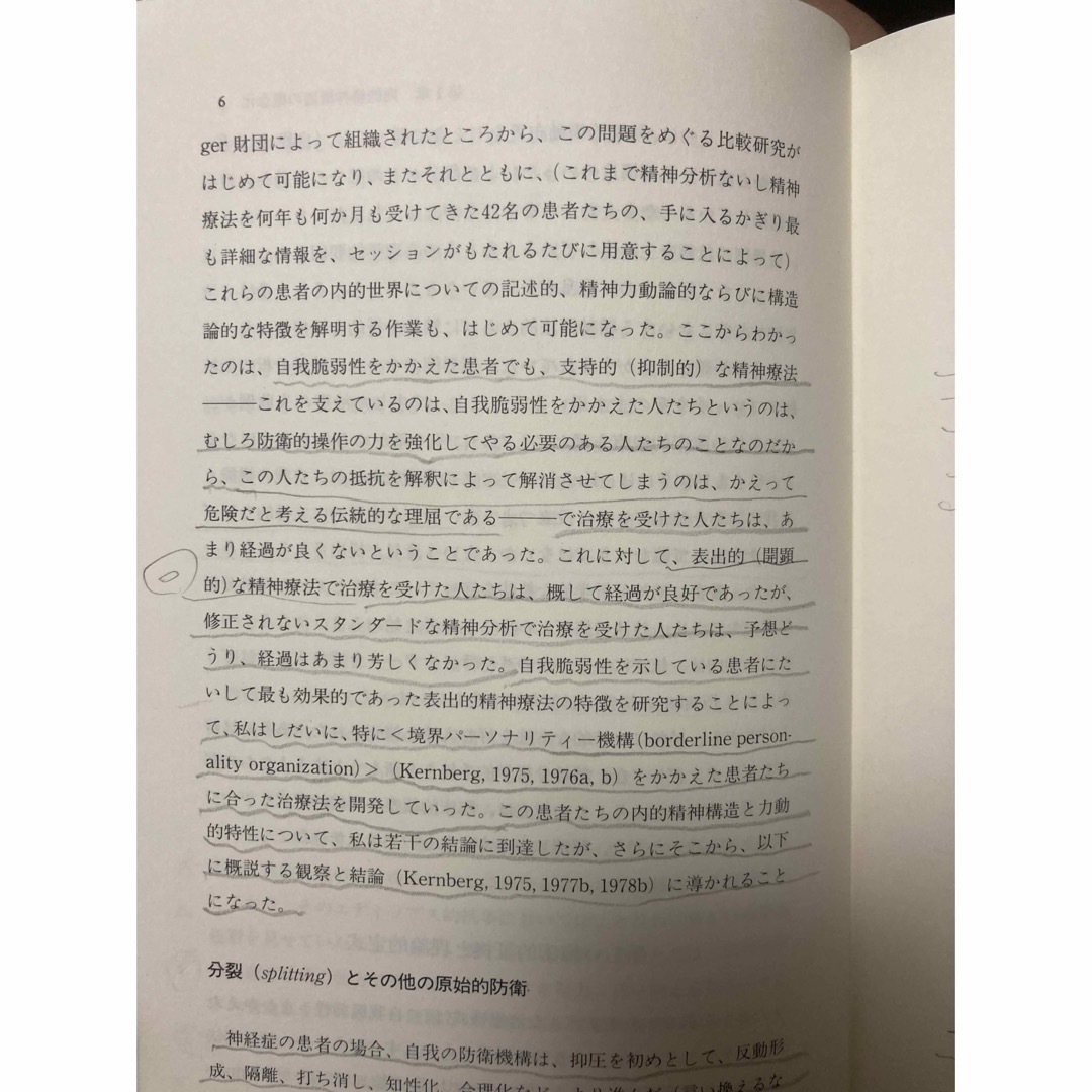 内的世界と外的世界 上 オットーカーンバーグ 帯付き ビオン クライン 裸本 エンタメ/ホビーの本(健康/医学)の商品写真