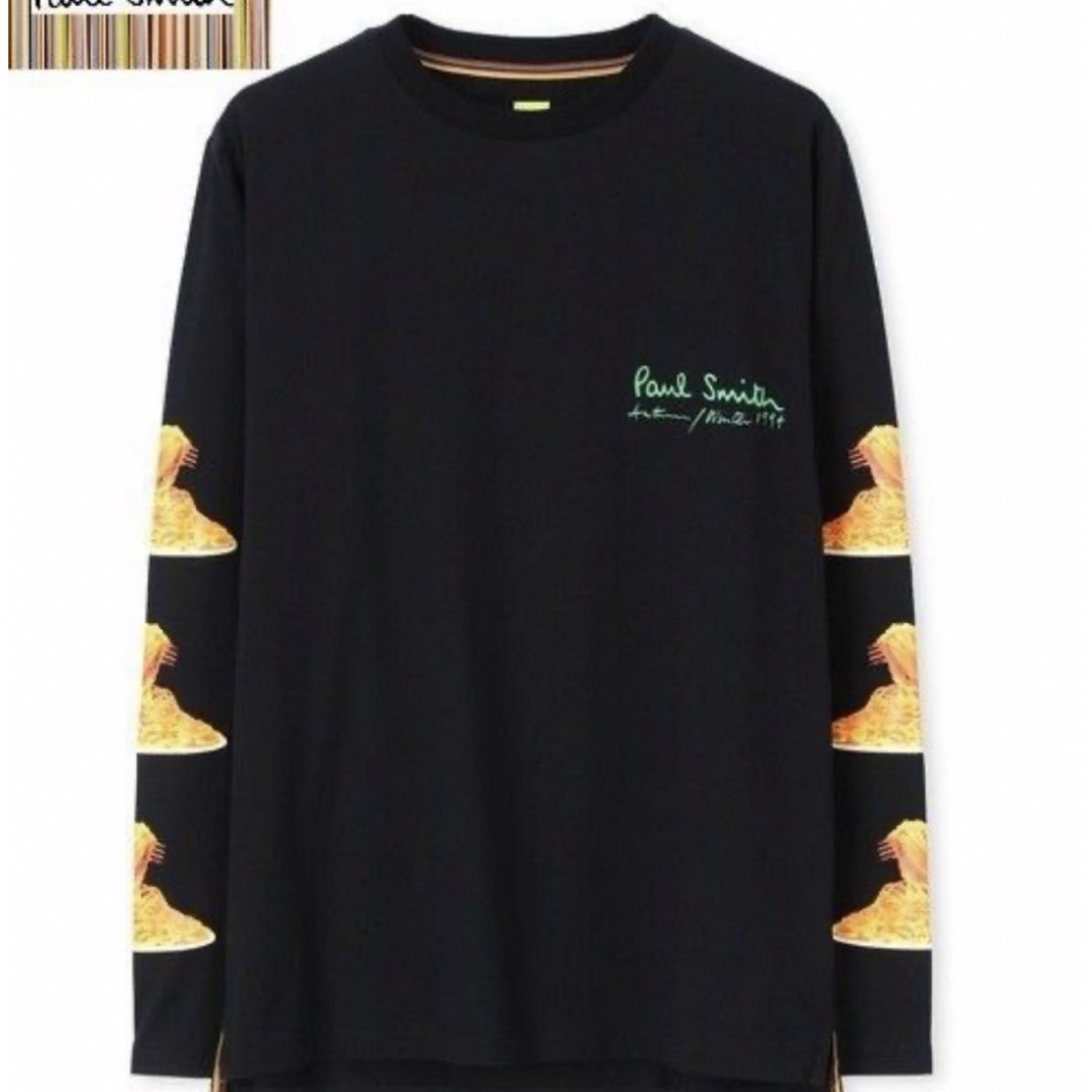 Paul Smith(ポールスミス)のPaul Smith 50thスパゲッティ長袖Tシャツ黒unisexMサイズ美品 メンズのトップス(Tシャツ/カットソー(七分/長袖))の商品写真