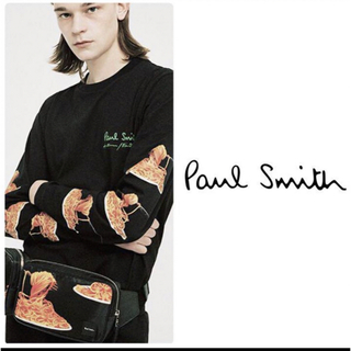 ポールスミス(Paul Smith)のPaul Smith 50thスパゲッティ長袖Tシャツ黒unisexMサイズ美品(Tシャツ/カットソー(七分/長袖))
