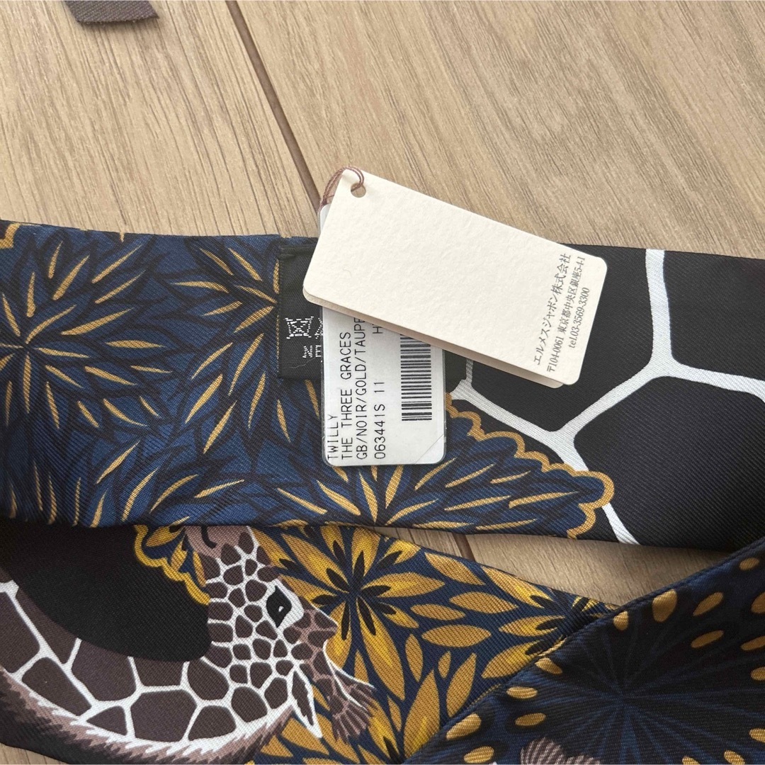 hermes エルメス ツイリー 三美神 ブラック hermes エルメス ツイリー 三美神 ブラック