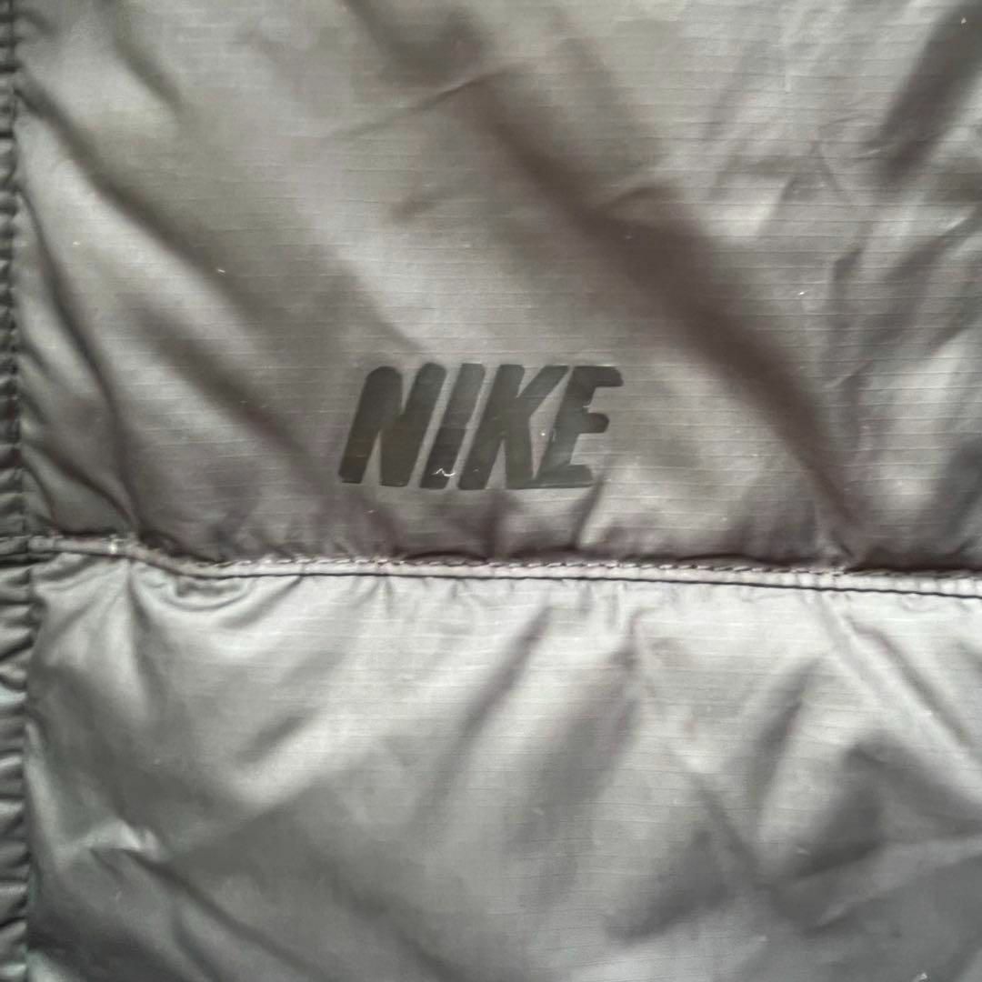 NIKE アライアンスジャケットダウン ブルゾン ブラック S フード付き メンズのジャケット/アウター(ダウンジャケット)の商品写真