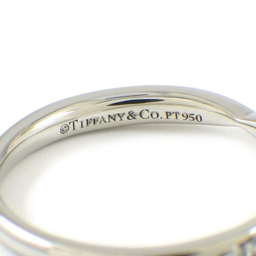 Tiffany & Co.(ティファニー)のティファニー Tiffany & Co. リング ハーモニー バンド 60004581 ハーフ サークル エタニティ ダイヤモンド 計0.23ct PT950 9号 【中古】 レディースのアクセサリー(リング(指輪))の商品写真