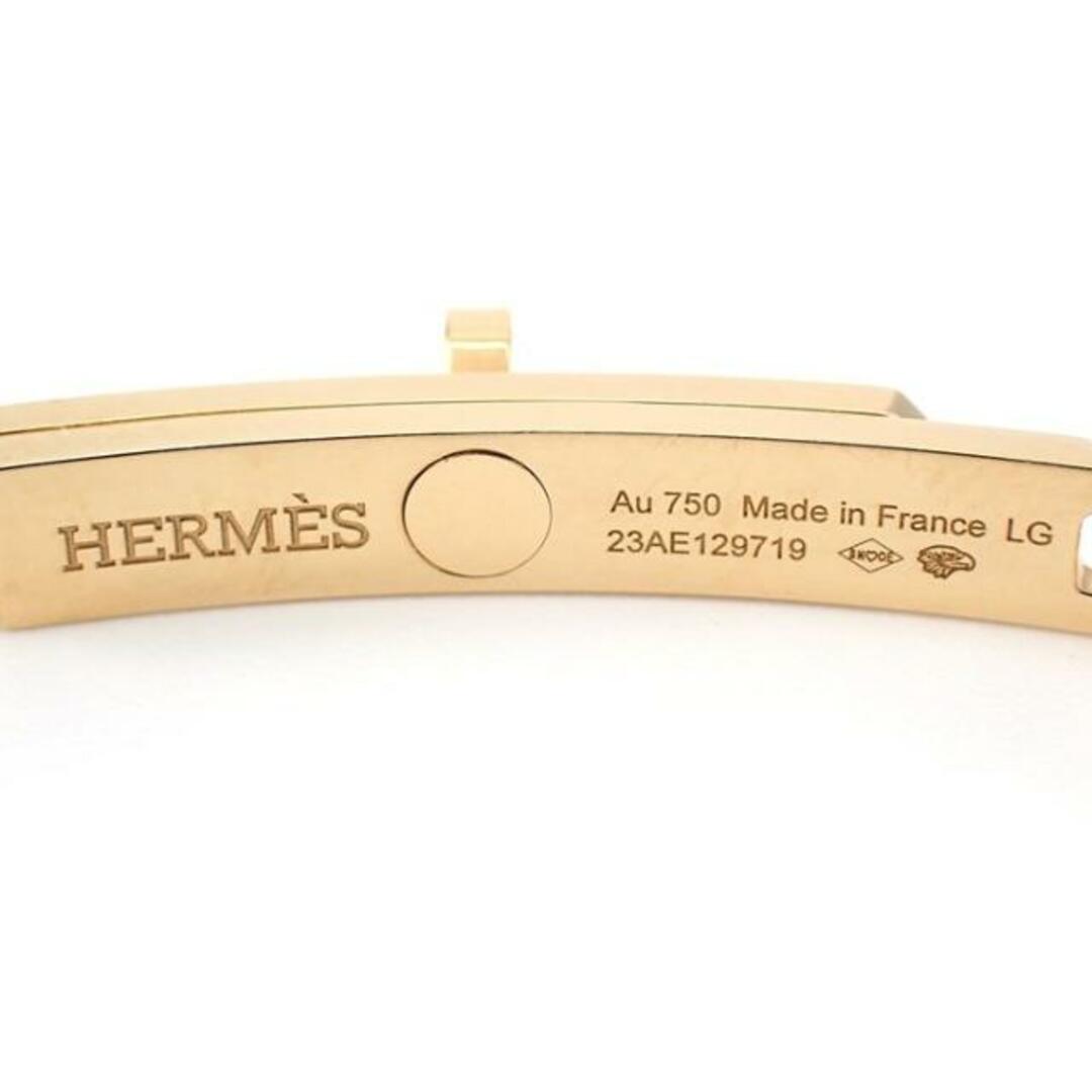 Hermes(エルメス)のエルメス HERMES ブレスレット ケリー PM クラスプ モチーフ チェーン 6ポイント ダイヤモンド K18PG / #LG 【箱・保付き】 【中古】 レディースのアクセサリー(ブレスレット/バングル)の商品写真