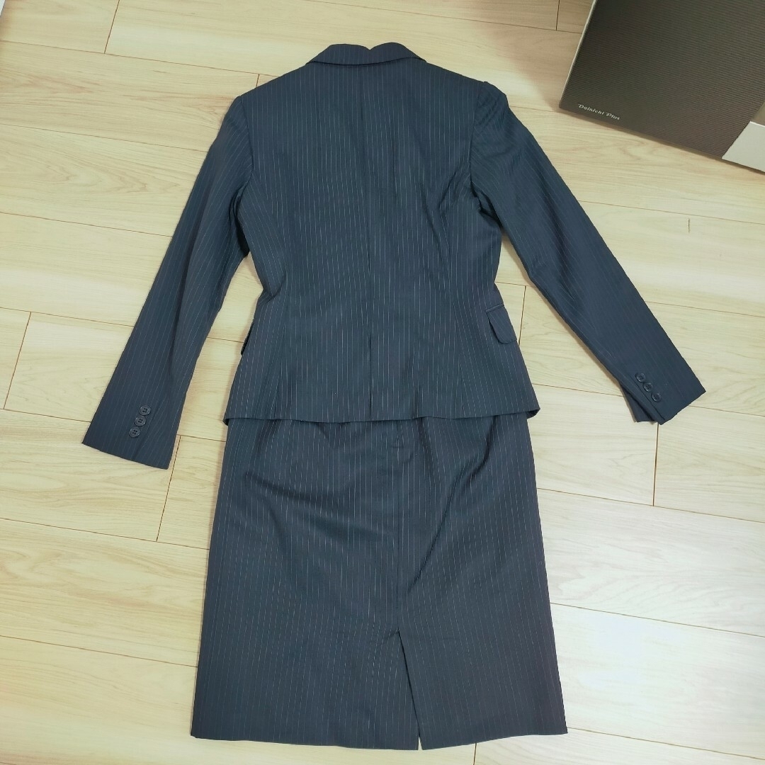 THE SUIT COMPANY スカート スーツ セットアップ M　ネイビー