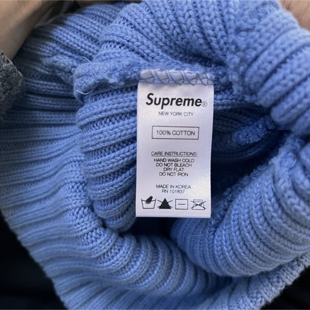 Supreme(シュプリーム)のsupreme Overdyed ビーニー ニットキャップ　ボックスロゴ メンズの帽子(ニット帽/ビーニー)の商品写真