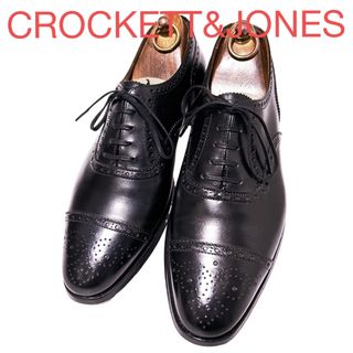 157.CROCKETT&JONES TAVISTOCK フルブローグ 7.5E