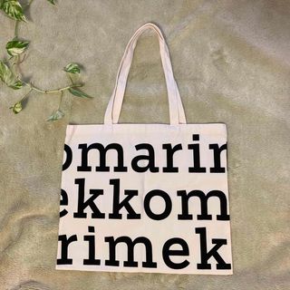 マリメッコ(marimekko)の✤marimekko✤マリメッコ トートバッグ(ロゴブラック](トートバッグ)