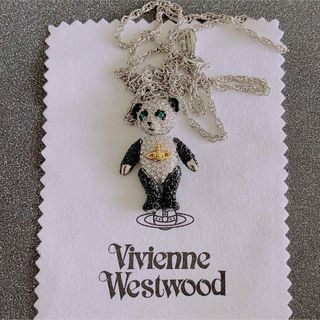 ヴィヴィアンウエストウッド(Vivienne Westwood)のヴィヴィアンウエストウッド　パンダネックレス　刻印あり (ネックレス)