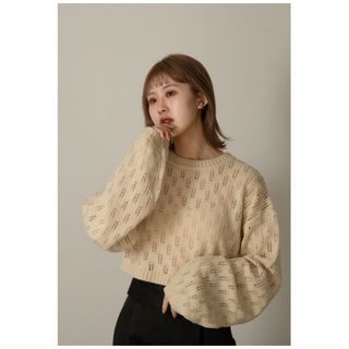 ラウジー(lawgy)のamiur long sleeve knit(ニット/セーター)