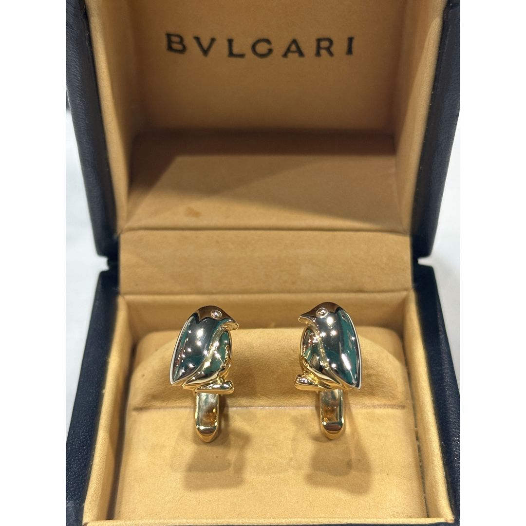 カフリンクスBVLGARI 750 ペンギンモチーフ カフス