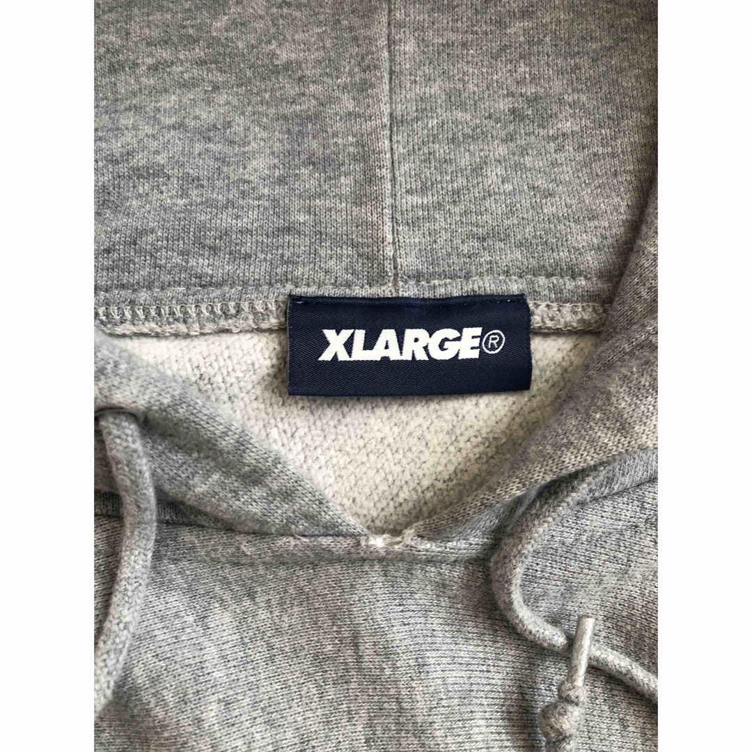 XLARGE(エクストララージ)のX-LARGE パーカー　グレー　迷彩　M メンズのトップス(パーカー)の商品写真