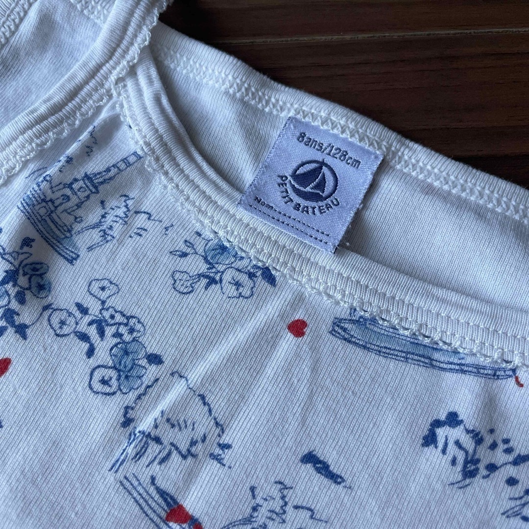 PETIT BATEAU(プチバトー)のプチバトー　キャミソール　8ans キッズ/ベビー/マタニティのキッズ服女の子用(90cm~)(下着)の商品写真