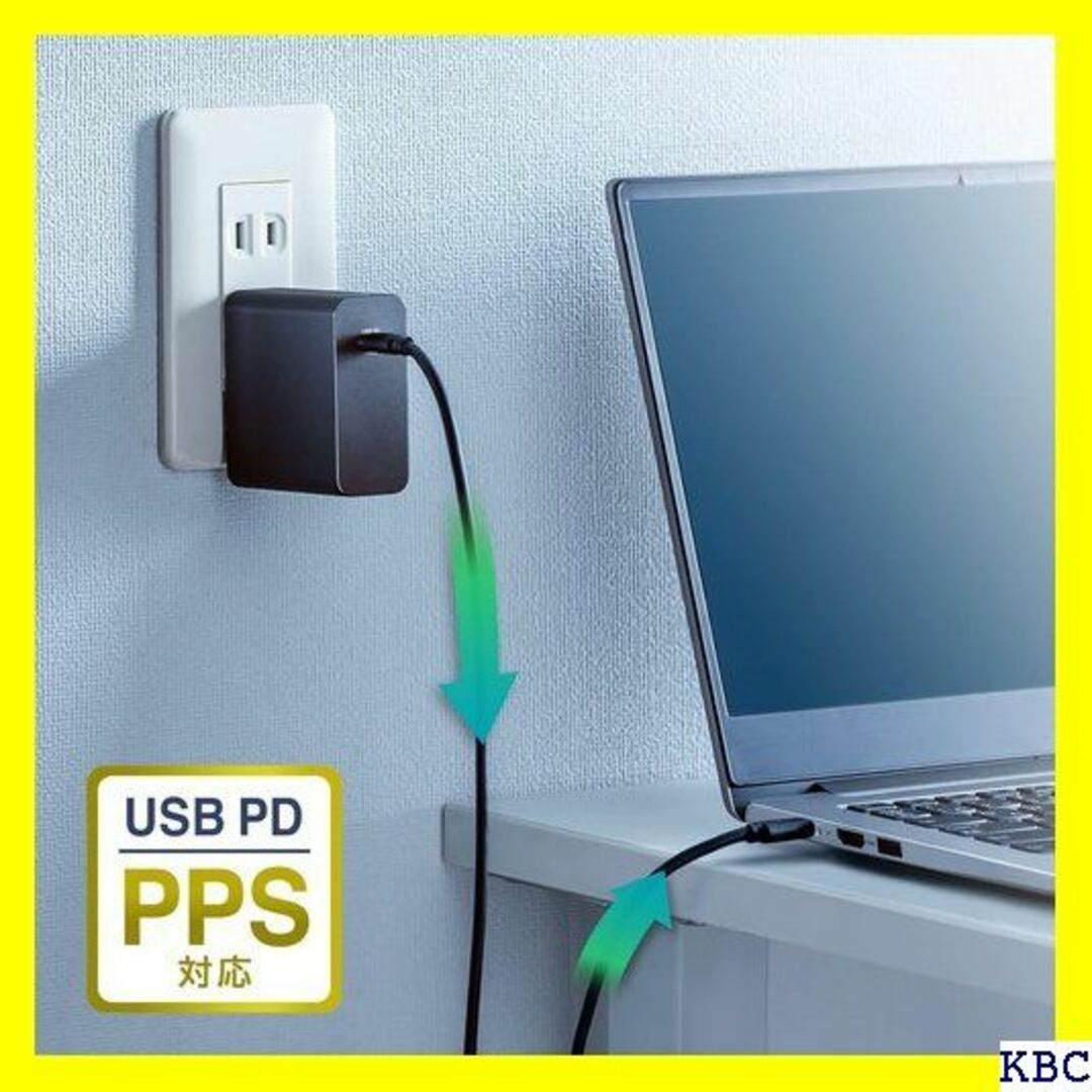 ☆人気商品 サンワサプライ USB PD対応AC充電器 P PD93BK 239