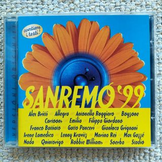 CD SANREMO '99 （1999年サンレモ音楽祭）(ポップス/ロック(洋楽))