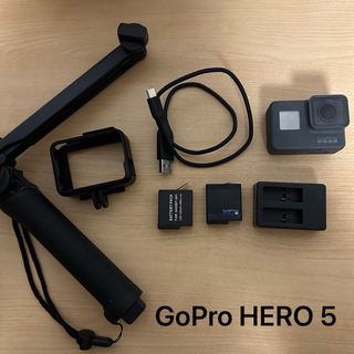 ゴープロ(GoPro)の【早い者勝ち】GoPro HERO 5 自撮り棒　セット(ビデオカメラ)