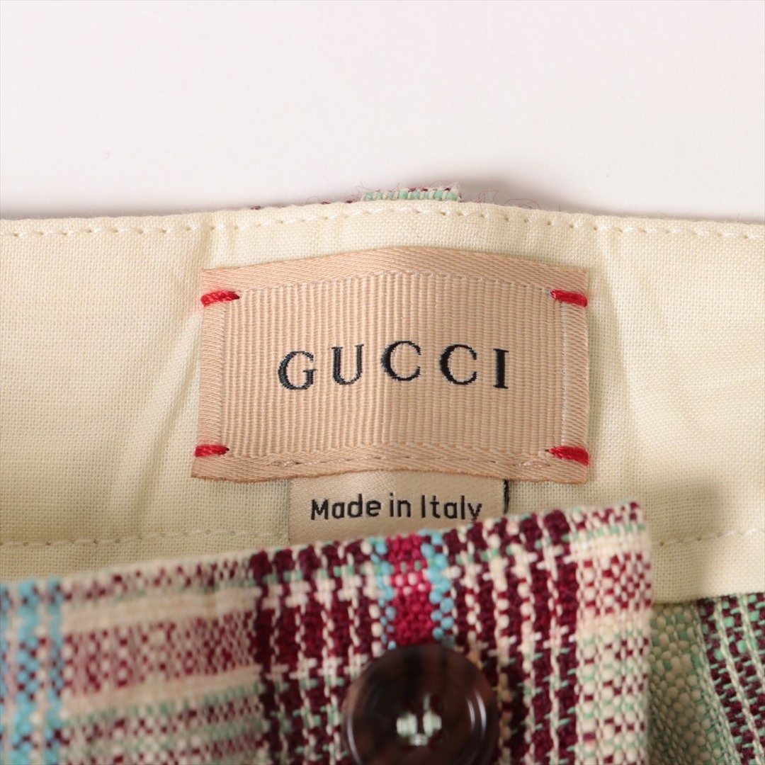 Gucci(グッチ)のグッチ チルドレンズ GG コットン×リネン 10 グリーン キッズ その キッズ/ベビー/マタニティのキッズ服男の子用(90cm~)(パンツ/スパッツ)の商品写真