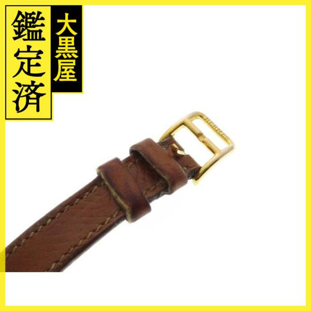 Hermes(エルメス)のHERMES　エルエス　Hウォッチミニ　HH1.101　クォーツ　GP【431】 レディースのファッション小物(腕時計)の商品写真