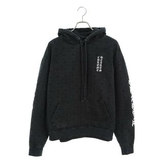 クロムハーツ(Chrome Hearts)のクロムハーツ  SWTSHRT PLVR CHプラス総柄プルオーバーパーカー メンズ M(パーカー)