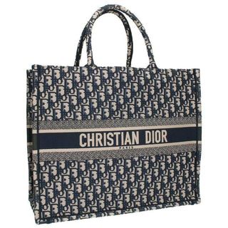 ディオール(Dior)のディオール  BOOK TOTE/ブックトート オブリーク総柄トートバッグ メンズ ラージ(トートバッグ)