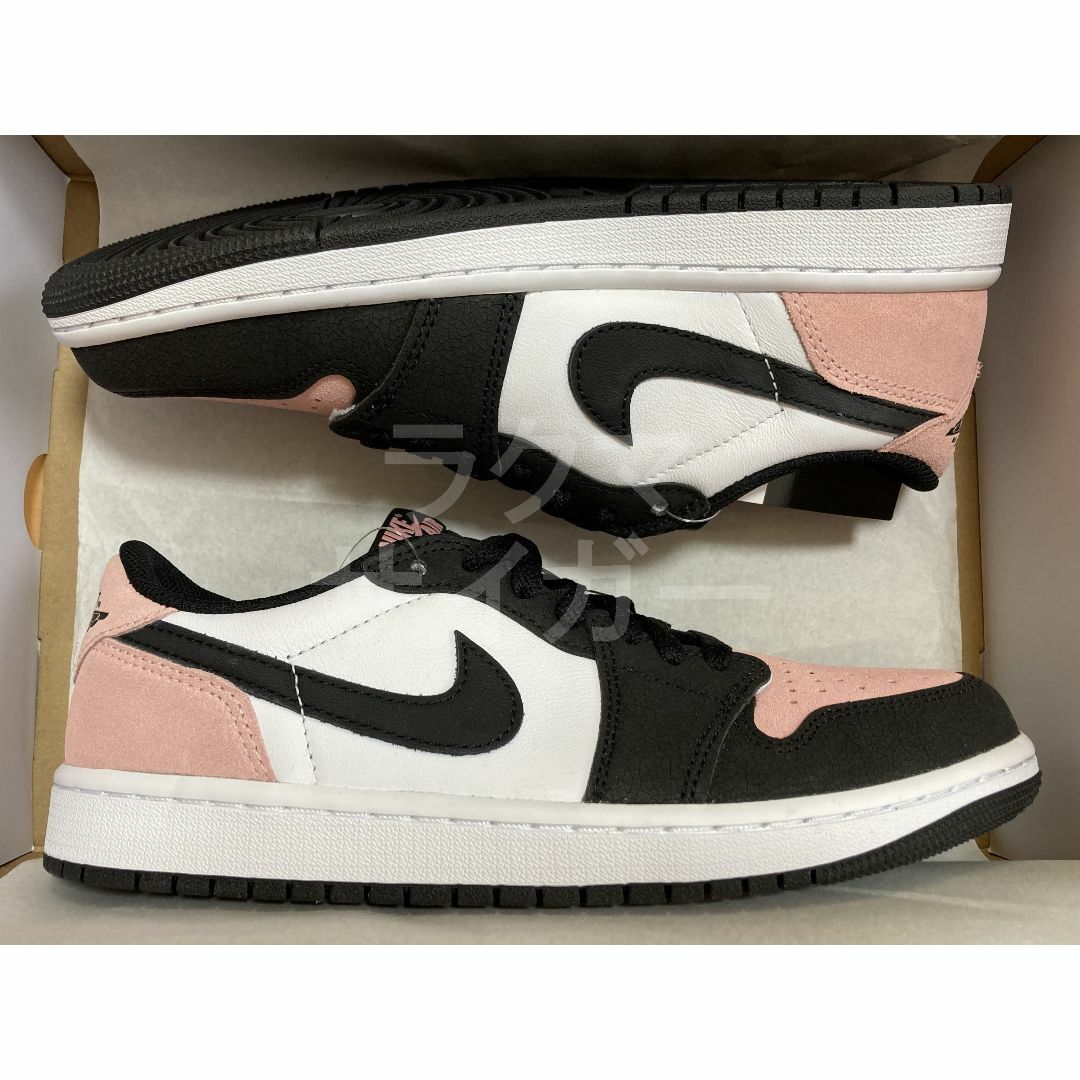 Jordan Brand（NIKE）(ジョーダン)の【25】NIKE AIR JORDAN1 LOW BLEACHED CORAL メンズの靴/シューズ(スニーカー)の商品写真