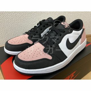 ジョーダン(Jordan Brand（NIKE）)の【25】NIKE AIR JORDAN1 LOW BLEACHED CORAL(スニーカー)