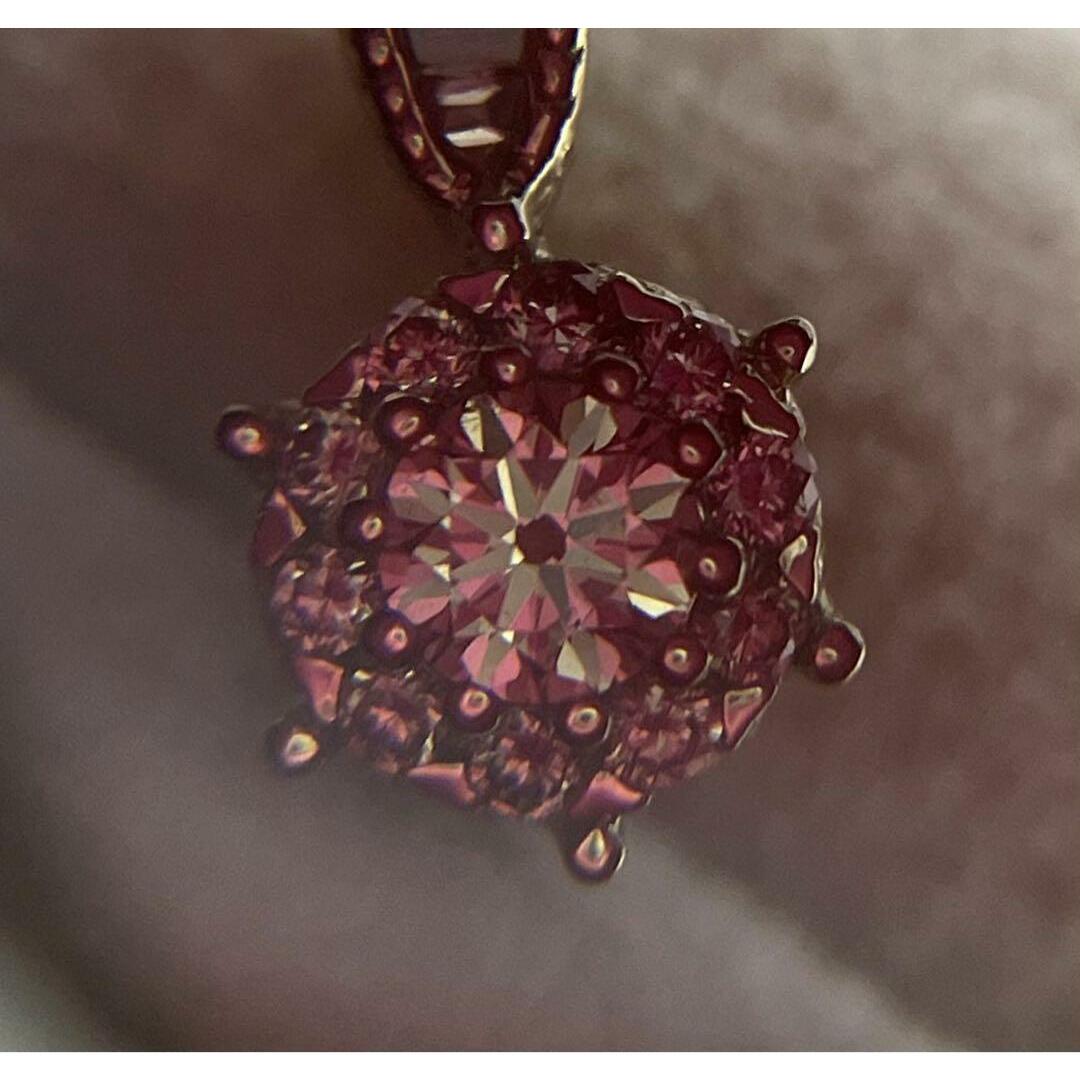 JA89★高級 ダイヤモンド0.34ct K18 ペンダントヘッド レディースのアクセサリー(ネックレス)の商品写真