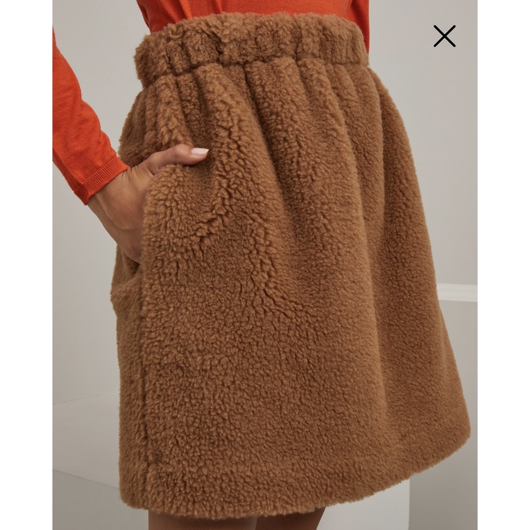 Max Mara AGENTE テディベアスカート 新品 Max Mara AGENTE テディベアスカート 新品