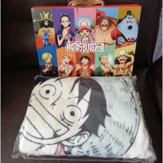 ワンピース(ONE PIECE)のモスバーガー 福袋　ワンピースグッズ  ブランケット(キャラクターグッズ)