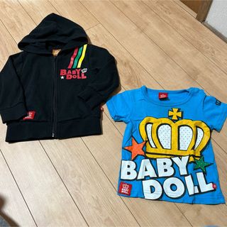 ベビードール(BABYDOLL)のベビド　2点　男の子　90cm(Tシャツ/カットソー)