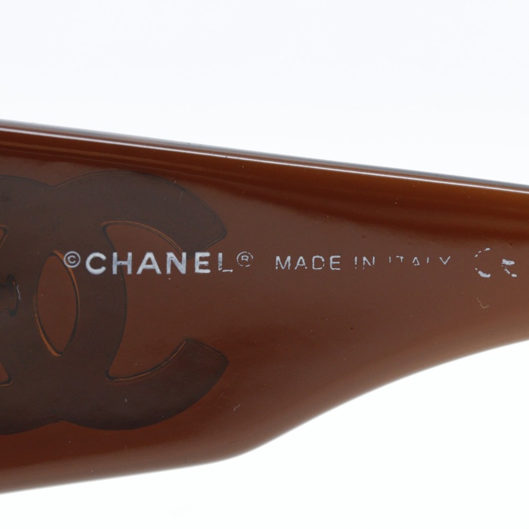 CHANEL(シャネル)の【CHANEL】シャネル ココマーク グラデーション 5076-H プラスチック×ホワイトシェル 茶 レディース サングラス メンズのファッション小物(サングラス/メガネ)の商品写真