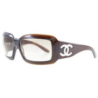 【CHANEL】シャネル 4206 プラスチック シルバー/青 レディース サングラス約50cmx55cmテンプル