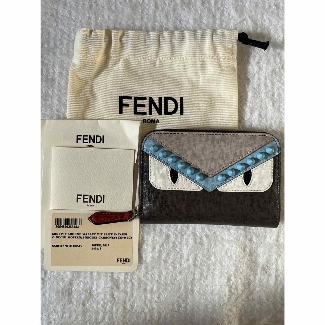 FENDI(フェンディ)のJudy様専用　FENDI ジップアラウンドウォレット　カードケース レディースのファッション小物(コインケース)の商品写真