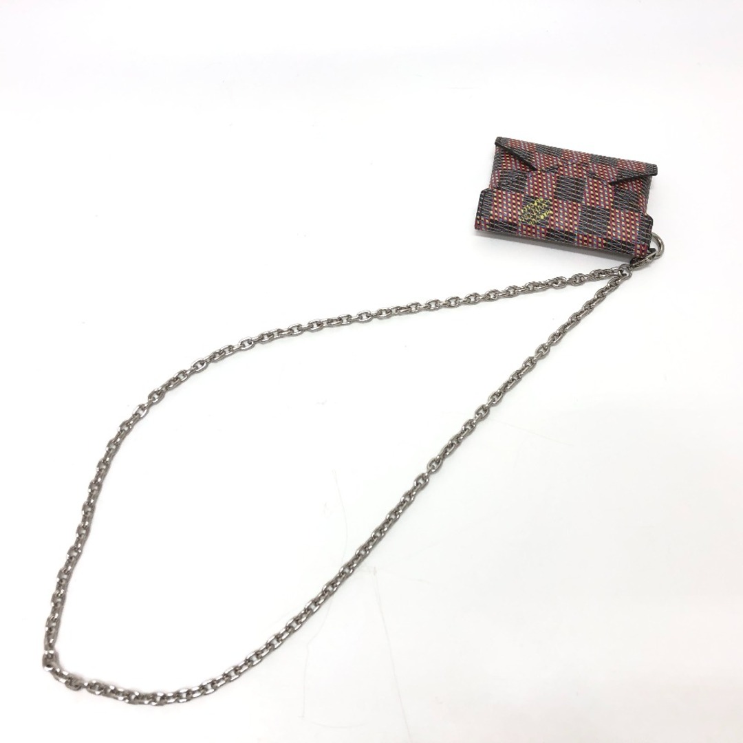 LOUIS VUITTON(ルイヴィトン)のルイヴィトン LOUIS VUITTON N60278 ダミエ キリガミ チェーン　小物入れ ネックレス レザー マルチカラー レディースのアクセサリー(ネックレス)の商品写真