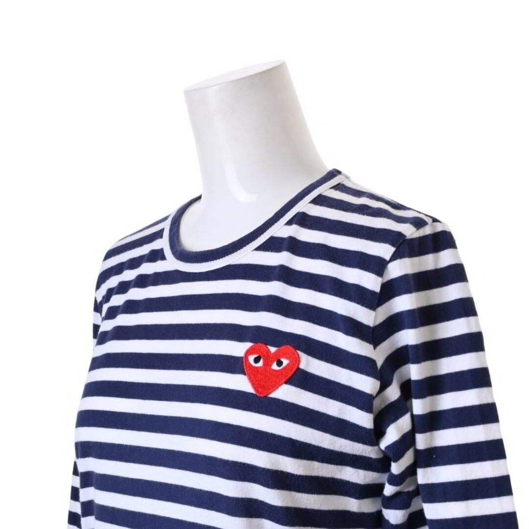 COMME des GARCONS(コムデギャルソン)のCOMME des GARCONS ワッペン ボーダー カットソー レディースのトップス(シャツ/ブラウス(長袖/七分))の商品写真