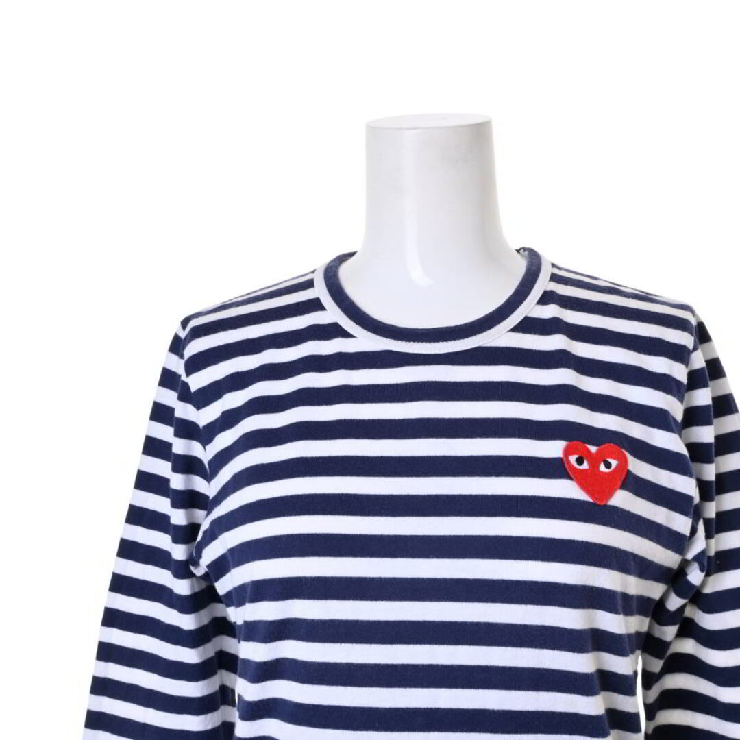 COMME des GARCONS(コムデギャルソン)のCOMME des GARCONS ワッペン ボーダー カットソー レディースのトップス(シャツ/ブラウス(長袖/七分))の商品写真