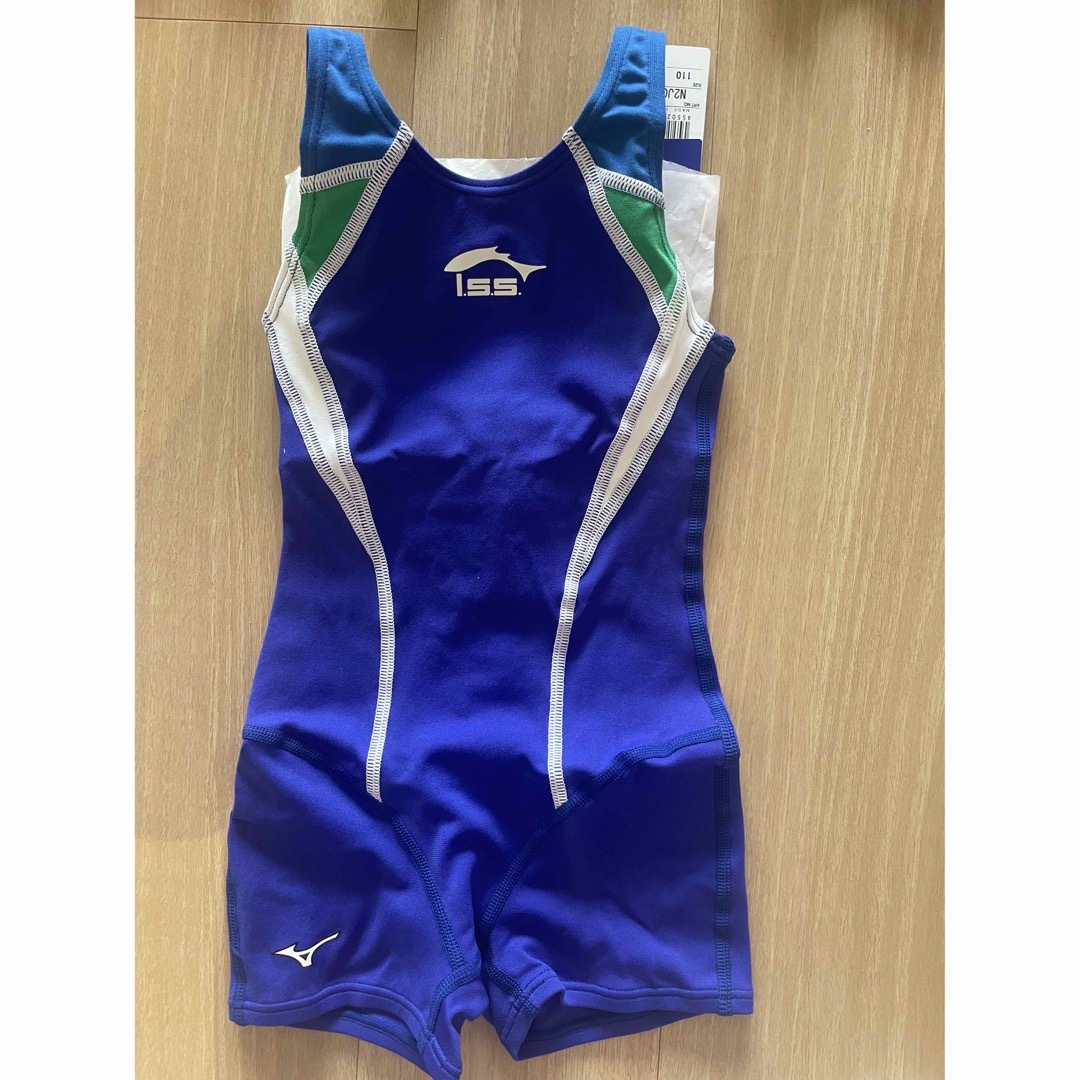 MIZUNO(ミズノ)の新品 イトマン スイミング 水着 110 オールインワン キッズ/ベビー/マタニティのキッズ服女の子用(90cm~)(水着)の商品写真