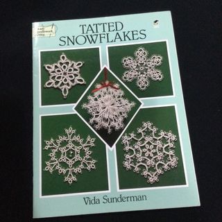 タティングレース　雪の結晶　洋書　英語　タティング　Tatting パターン(洋書)