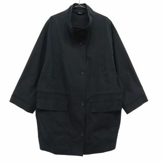 ダックス(DAKS)のダックス 日本製 スタンドカラー コート M ネイビー DAKS レディース 古着 【240117】(その他)