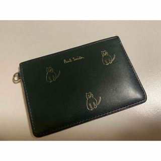 ポールスミス(Paul Smith)のポールスミス キャットドゥードゥルパスケース⚠︎難あり⚠︎(名刺入れ/定期入れ)