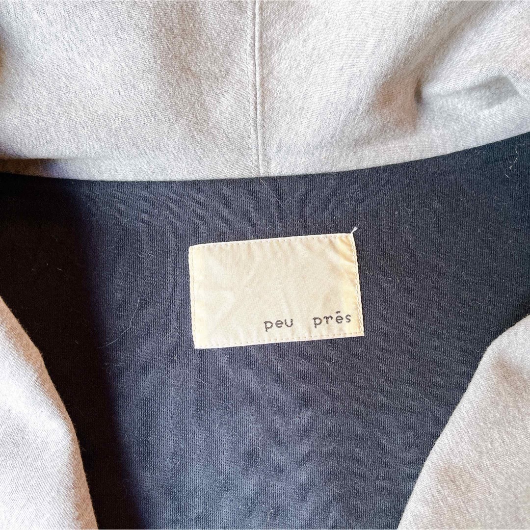 peu pres(プープレ)の【まる様専用】プープレ ミトンポケット 春コート&ラウンド型Tシャツ レディースのジャケット/アウター(ロングコート)の商品写真