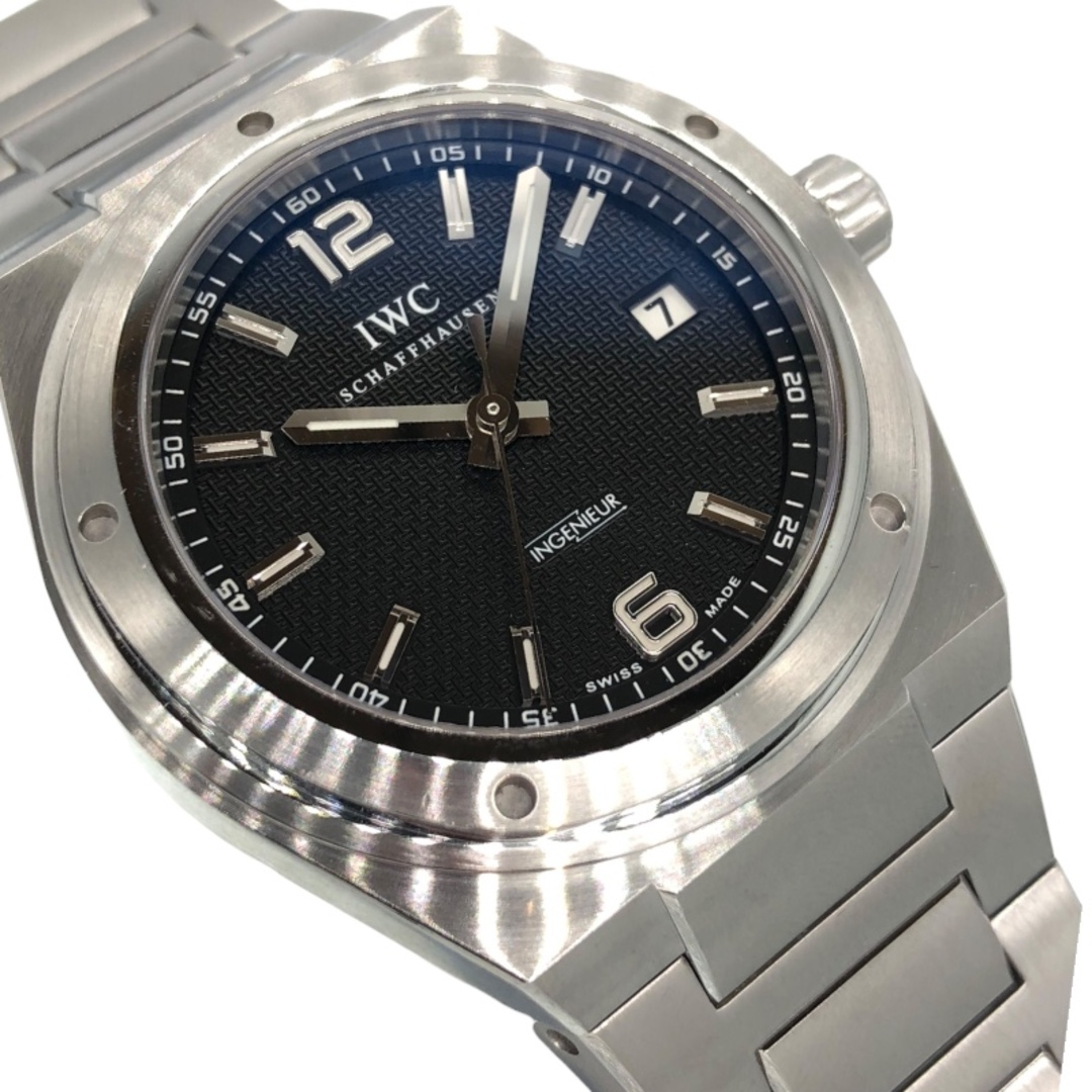 IWC(インターナショナルウォッチカンパニー)の　インターナショナルウォッチカンパニー IWC インヂュニア オートマティック IW322701 ブラック SS メンズ 腕時計 メンズの時計(その他)の商品写真