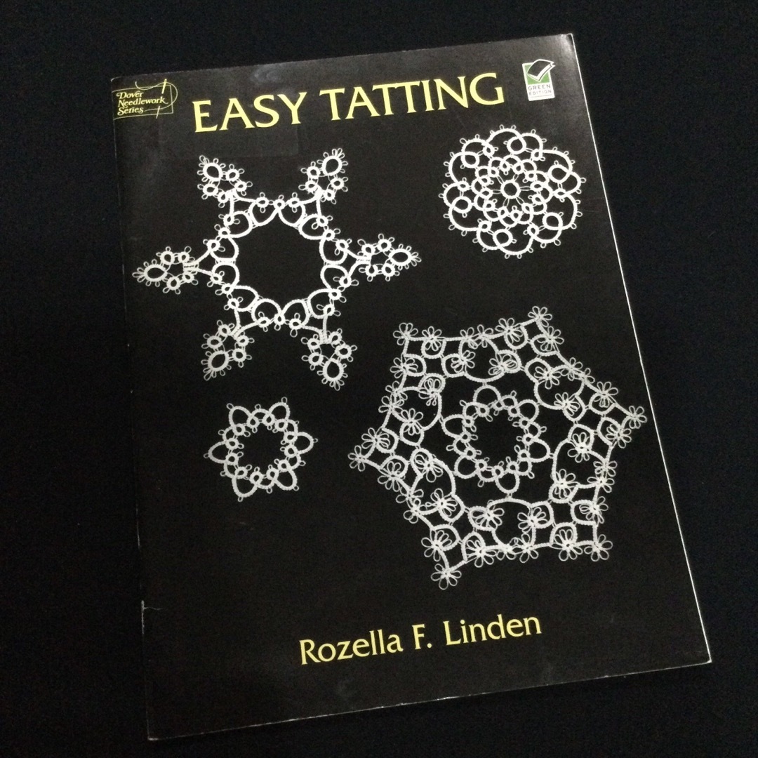 Easy Tatting 洋書　英語　図案集　タティング　タティングレース　手芸 エンタメ/ホビーの本(洋書)の商品写真