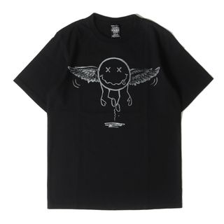 ナンバーナイン(NUMBER (N)INE)の新品 NUMBER (N)INE ナンバーナイン Tシャツ サイズ:2 00s 9周年記念 グラフィック クルーネック 半袖 Tシャツ 2005年 デッドストック ブラック 黒 00年代 アーカイブ トップス カットソー【メンズ】(Tシャツ/カットソー(半袖/袖なし))