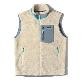 パタゴニア(patagonia)の美品 Patagonia パタゴニア ベスト サイズ:L 22AW クラシック レトロX フリース ベスト CLASSIC RETRO-X VEST ダークナチュラル プルームグレー トップス 着回し【メンズ】【中古】(ベスト)