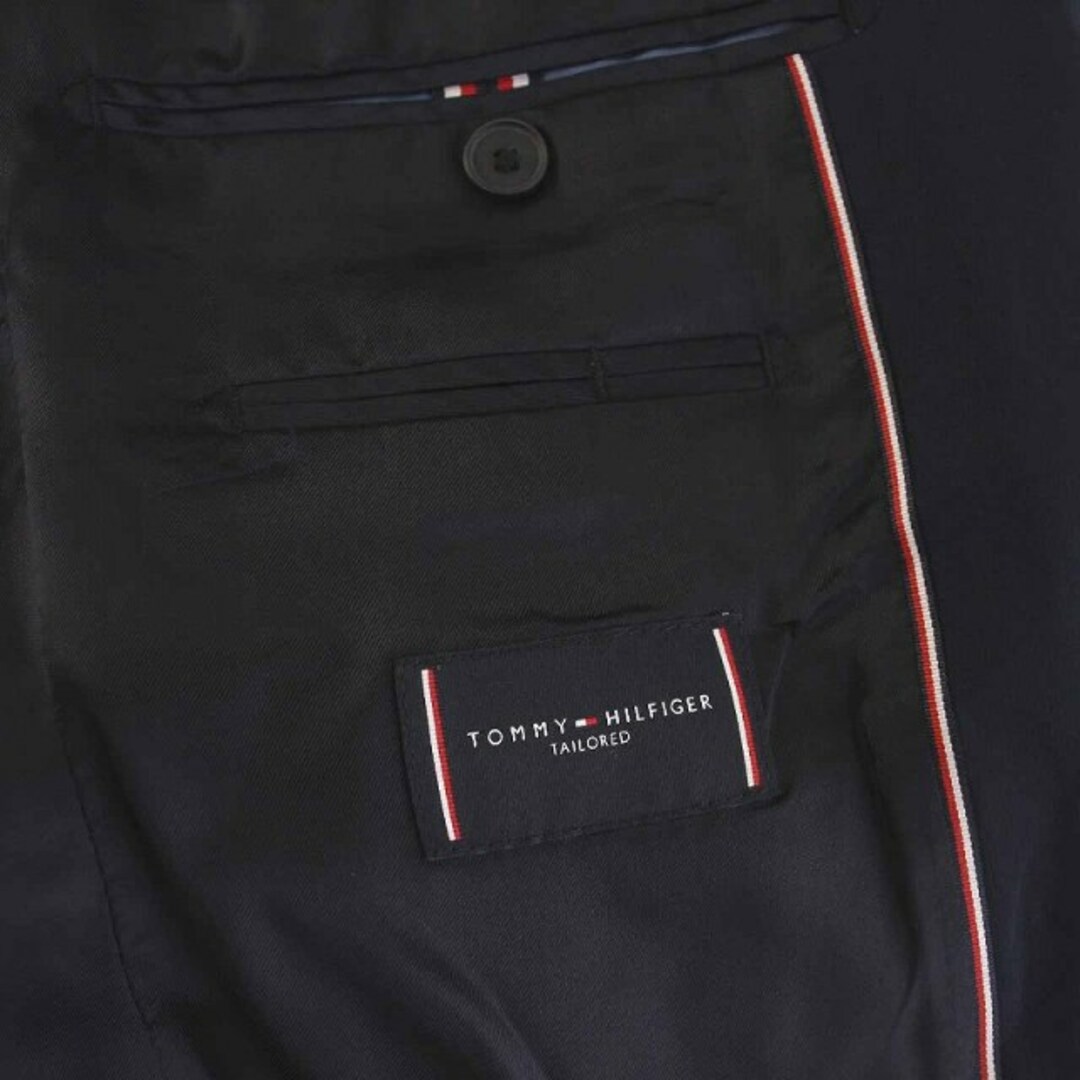 TOMMY HILFIGER(トミーヒルフィガー)のTOMMY HILFIGER SLIM FIT テーラードジャケット 50 紺 メンズのジャケット/アウター(テーラードジャケット)の商品写真