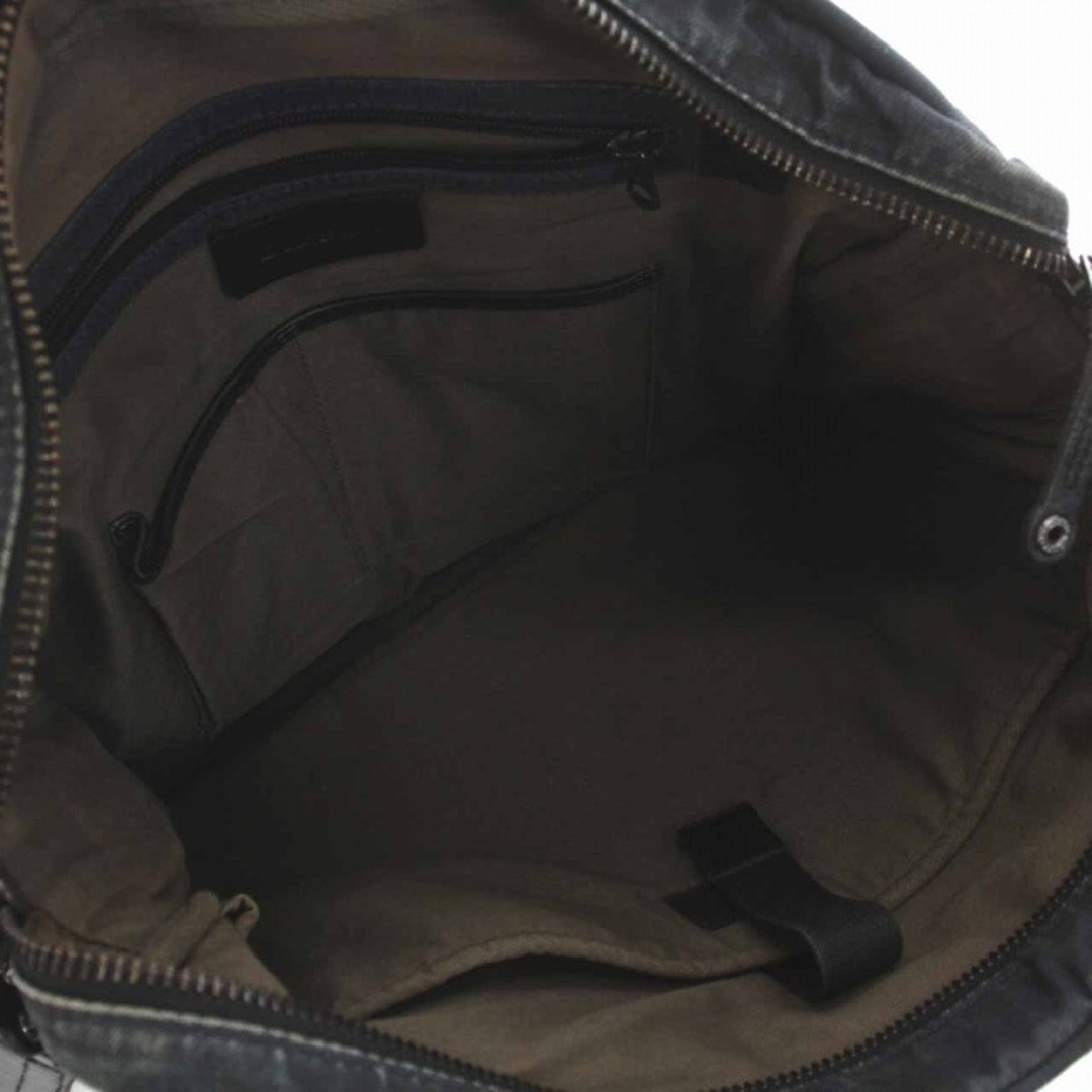DIESEL(ディーゼル)のDIESEL ビジネスバッグ ショルダーバッグ ブリーフケース デニム 紺 黒 メンズのバッグ(その他)の商品写真