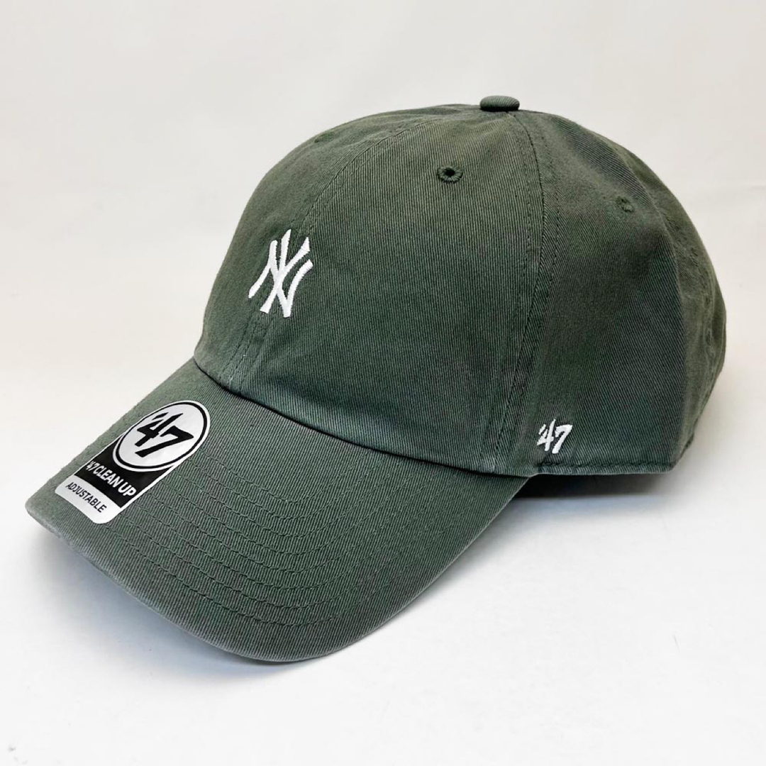 47 Brand(フォーティセブン)の新品 47 フォーティーセブン CAPニューヨーク ヤンキース 2310 モス メンズの帽子(キャップ)の商品写真